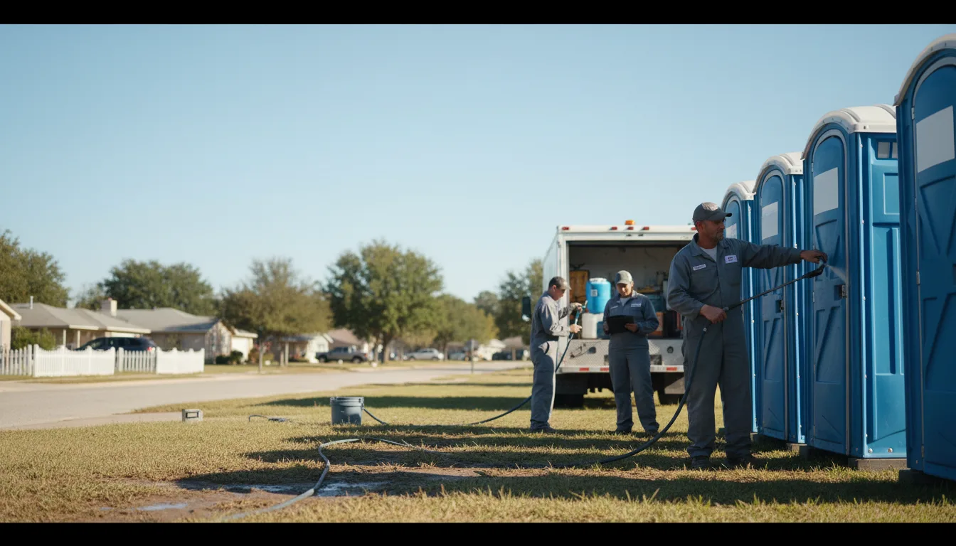Long-Term Portable Toilet Rental in Olanta, SC near me